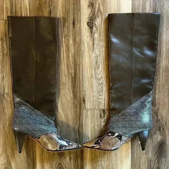 ‼️OFFERS‼️ Isabel Marant Python Boots - Picture 2 of 16